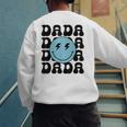 Dada One Happy Dude 1st Birthday Family Matching Men's Sweatshirt Back Print Dada One Happy Dude 1st Birthday Family Matching Men's Sweatshirt Back Print