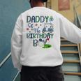 Daddy Of The Birthday Boy Hole In One Golf Lover Men's Sweatshirt Back Print