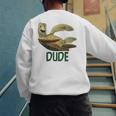Disney Pixar Finding Nemo Father's Day Dude Cool Dad Poster Men's Sweatshirt Back Print Disney Pixar Finding Nemo Father's Day Dude Cool Dad Poster Men's Sweatshirt Back Print