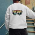 My Favorite Ski Buddies Call Me Dad For Ski Dad Men's Sweatshirt Back Print