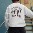 Marvel Deadpool Father's Day Who Tells Dad Jokes This Guy Men's Sweatshirt Back Print