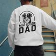Mini Aussie Dad Dog Owner For Men Dad Christmas Men's Sweatshirt Back Print Mini Aussie Dad Dog Owner For Men Dad Christmas Men's Sweatshirt Back Print