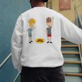 MTV Beavis And Butthead This Dad Rocks Men's Sweatshirt Back Print