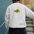 Pace University Setters Arched Dad Men's Sweatshirt Back Print