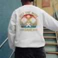 Pickleball-Shirt Just One More Game Dad Mom Women Men Men's Sweatshirt Back Print