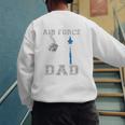 Proud Air Force Dad US Air Force Graduation Dad Men's Sweatshirt Back Print Proud Air Force Dad US Air Force Graduation Dad Men's Sweatshirt Back Print