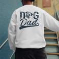 Pug Dog Dad Men Men's Sweatshirt Back Print