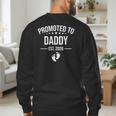 1st Time Dad EST 2026 New Dad New First Fathers Day Men's Sweatshirt Back Print
