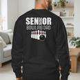 2026 Senior Bowling Dad Bowling Team Parent Helper Men's Sweatshirt Back Print