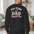 2nd Second Time Dad It's a Girl Gender Reveal Dad Of 2 Kids Men's Sweatshirt Back Print 2nd Second Time Dad It's a Girl Gender Reveal Dad Of 2 Kids Men's Sweatshirt Back Print