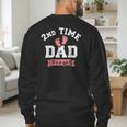 2nd Second Time Dad It's a Girl Gender Reveal Men's Sweatshirt Back Print