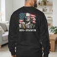 4th Of July Franklin Ben Drankin American Dad Men Women Men's Sweatshirt Back Print