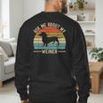Ask Me About My Weiner Dachshund Dad Men's Sweatshirt Back Print Ask Me About My Weiner Dachshund Dad Men's Sweatshirt Back Print