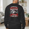 Asshole Dad And Smartass Daughter Best Friend For Life Men's Sweatshirt Back Print