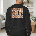 Awesome Like My Daughter For Men Dad Fathers Day Men's Sweatshirt Back Print