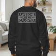 Awesome Like My Daughter Men Fathers Day Daddy Dad Men's Sweatshirt Back Print Awesome Like My Daughter Men Fathers Day Daddy Dad Men's Sweatshirt Back Print
