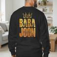 Baba Joon Persian Dad Iran Quote Iranian Fathers Day Men's Sweatshirt Back Print Baba Joon Persian Dad Iran Quote Iranian Fathers Day Men's Sweatshirt Back Print