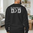 Basketball Dad TShirt Fathers Day For Daddy Papa Father Men's Sweatshirt Back Print