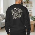 Bearded Dad Daddy Father’s Day My Other Ride Is His Beard Men's Sweatshirt Back Print