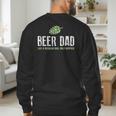 Beer Dad Shirt Cute Hops Drinking Men's Sweatshirt Back Print