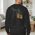 Best Bunny Dad Ever Rabbit Daddy Bunny Father Bunny Men's Sweatshirt Back Print