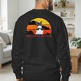 Best Bunny Dad Ever Rabbit Jumper Dad Men's Sweatshirt Back Print