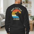 Best Cat Dad Ever Men Men's Sweatshirt Back Print