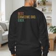 Best Chiweenie Dad Ever Dog Breed Father's Day Canine Puppy Men's Sweatshirt Back Print