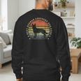 Best German Shepherd Dad Ever Daddy Dog Lover Owner Men's Sweatshirt Back Print