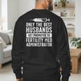 Best Husbands IVF Dad IVF Transfer Day Embryo Transfer Day Men's Sweatshirt Back Print Best Husbands IVF Dad IVF Transfer Day Embryo Transfer Day Men's Sweatshirt Back Print