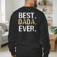 Birthday Fathers Day Christmas For Dada Dada From Granddaughter Grandson Best Dada Men's Sweatshirt Back Print Birthday Fathers Day Christmas For Dada Dada From Granddaughter Grandson Best Dada Men's Sweatshirt Back Print