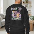 Bonus Dad Of The Birthday Fairy 1St Birthday Girl Party Men's Sweatshirt Back Print
