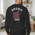 Brown University Bears Arched Dad Men's Sweatshirt Back Print