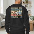 Budgie Dad Bird Lover Father Animal Enthusiast Bird Guy Men's Sweatshirt Back Print
