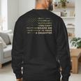 You Can’t Scare Me I Have A Daughter Father’s Day Dad Men's Sweatshirt Back Print