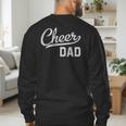 Cheer Dad Proud Cheerleading Dad Small Men's Sweatshirt Back Print