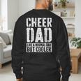 Cheer Dad Shirt Men Fathers Day Cheer Dad Men's Sweatshirt Back Print