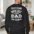Cheerleading Dad Father Cheer Dad Men's Sweatshirt Back Print Cheerleading Dad Father Cheer Dad Men's Sweatshirt Back Print