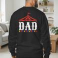 Circus Dad Of The Birthday Boy & Girl Carnival Family Outfit Men's Sweatshirt Back Print