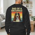 Cool Basset Hound For Men Dad Dog Basset Hound Lovers Men's Sweatshirt Back Print