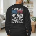 Cool I Get My Daddy Back Today Military Child Small Men's Sweatshirt Back Print Cool I Get My Daddy Back Today Military Child Small Men's Sweatshirt Back Print