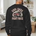 Cool Dads Fight Fire Firefighter Men's Sweatshirt Back Print