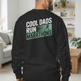 Cool Dads Run Marathons Marathon Running Runner Men's Sweatshirt Back Print