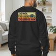 Cool Garbage Man Art For Men Dad Father Garbage Dump Truck Men's Sweatshirt Back Print Cool Garbage Man Art For Men Dad Father Garbage Dump Truck Men's Sweatshirt Back Print
