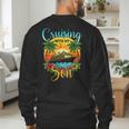 Cruising With My Son Mom Dad Cruise Vacation Matching Men's Sweatshirt Back Print