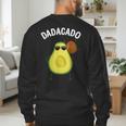 Cute Avocado For Dad Men Fruit Avocado Pear Lovers Men's Sweatshirt Back Print