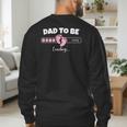 Dad To Be 2026 Loading Pink Little Girl Pregnancy Reveal Men's Sweatshirt Back Print