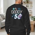 My Dad Is 50 Years Daddy Father 50th Years Birthday Men's Sweatshirt Back Print