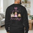 Dad 5th Birthday Her Royal Fiveness Princess Matching Men's Sweatshirt Back Print