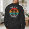 Dad Of An Ausshole Australian Shepherd Aussie Men's Sweatshirt Back Print